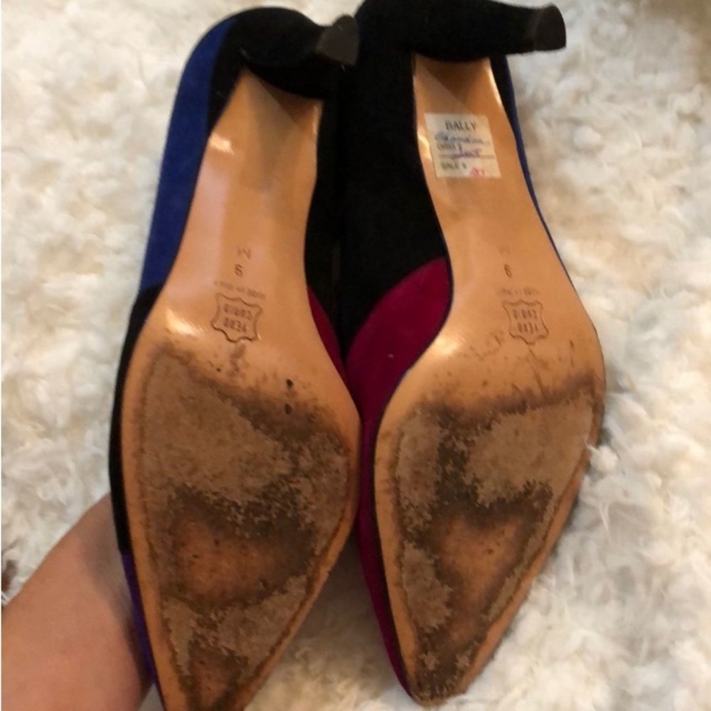 Bally suede pumps - 9 - Picture 5 of 8
